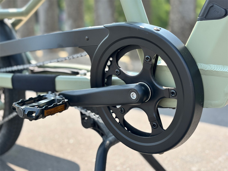 Pédalier vélo cargo r500e btwin Decathlon